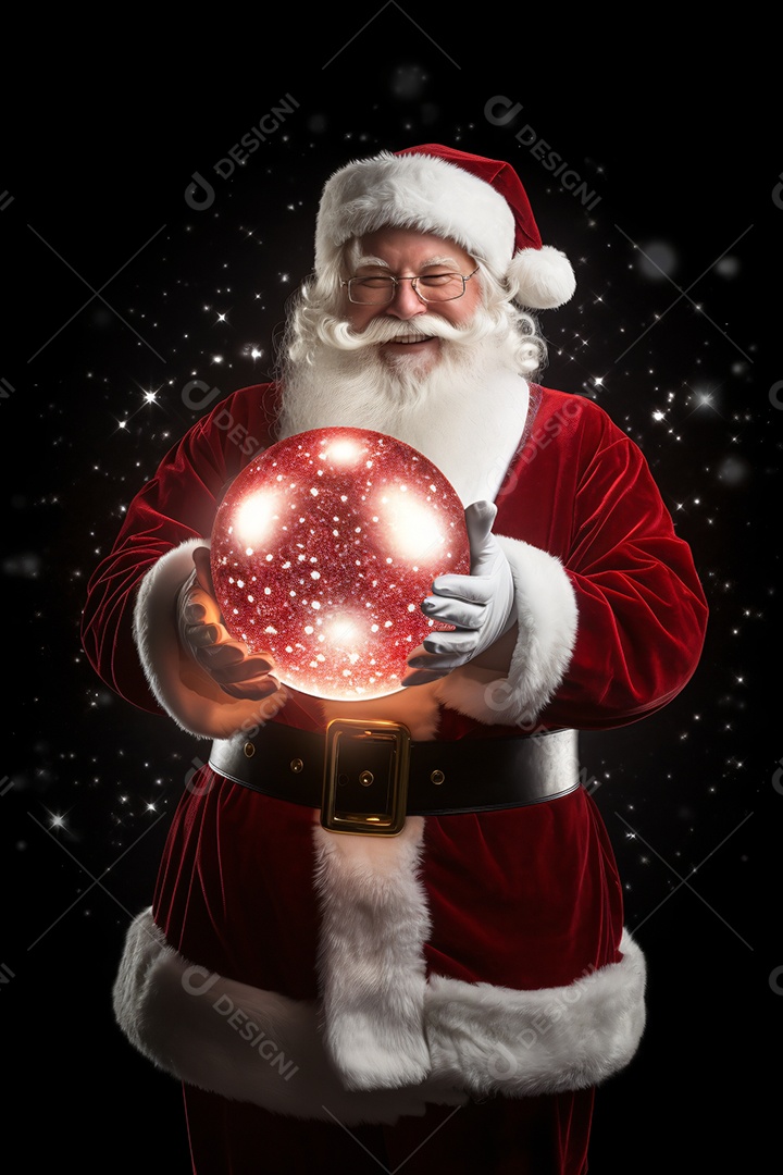 Imagem para composição Natalina Feliz Natal Papai Noel