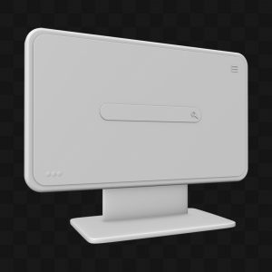 Tela PC - Modelo 3D