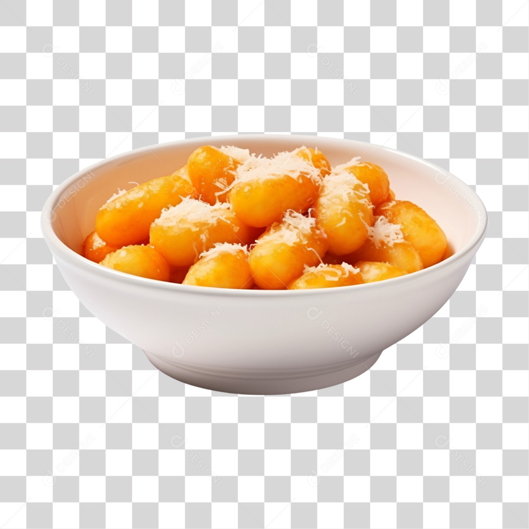 Bolinhas de Doce em Tigela PNG Transparente