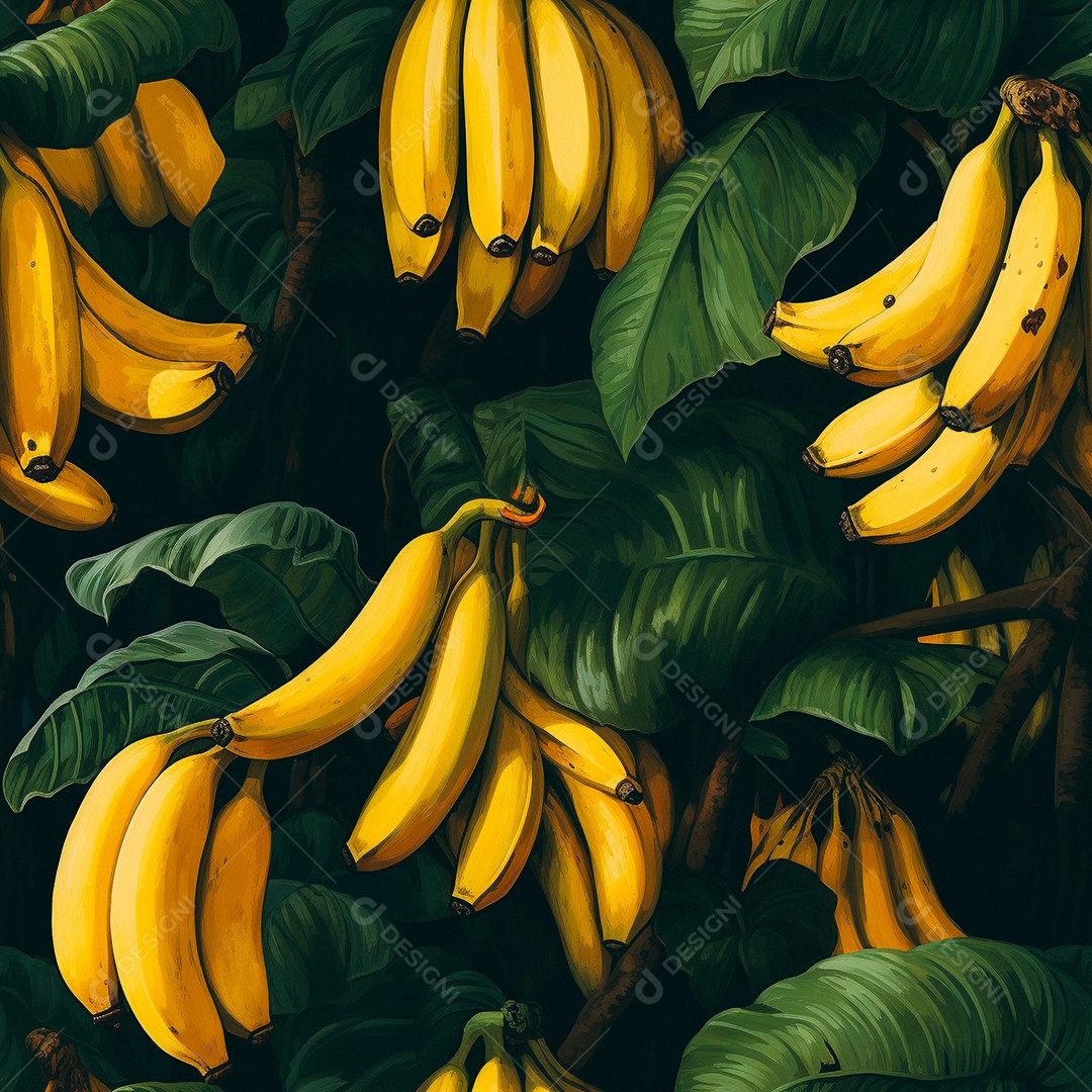 Como Pintar : Bananas ( Passo a Passo ) 