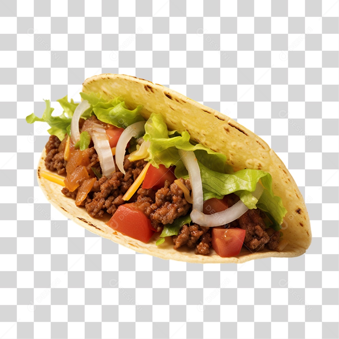 Stuffed Salty Tacos PNG Transparent