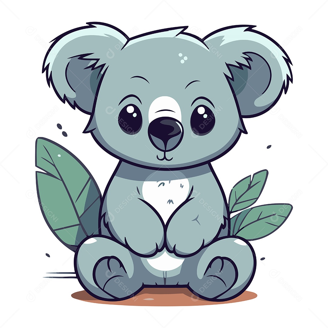 Small koala drawing :: Behance