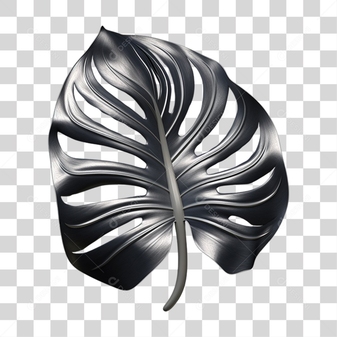 Transparent PNG Monstera Leaf