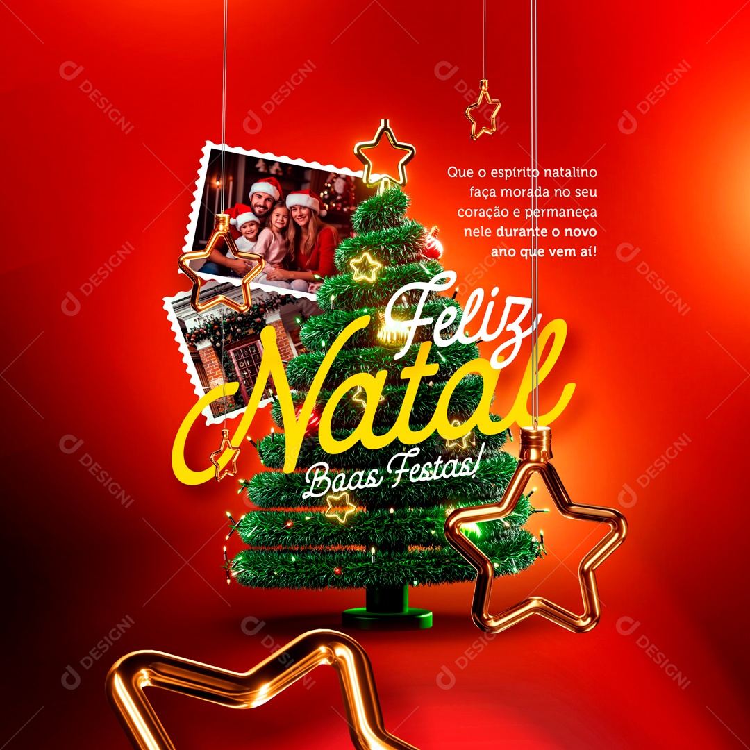 Social Media Feliz Natal Boas Festas Psd Edit Vel Download Designi