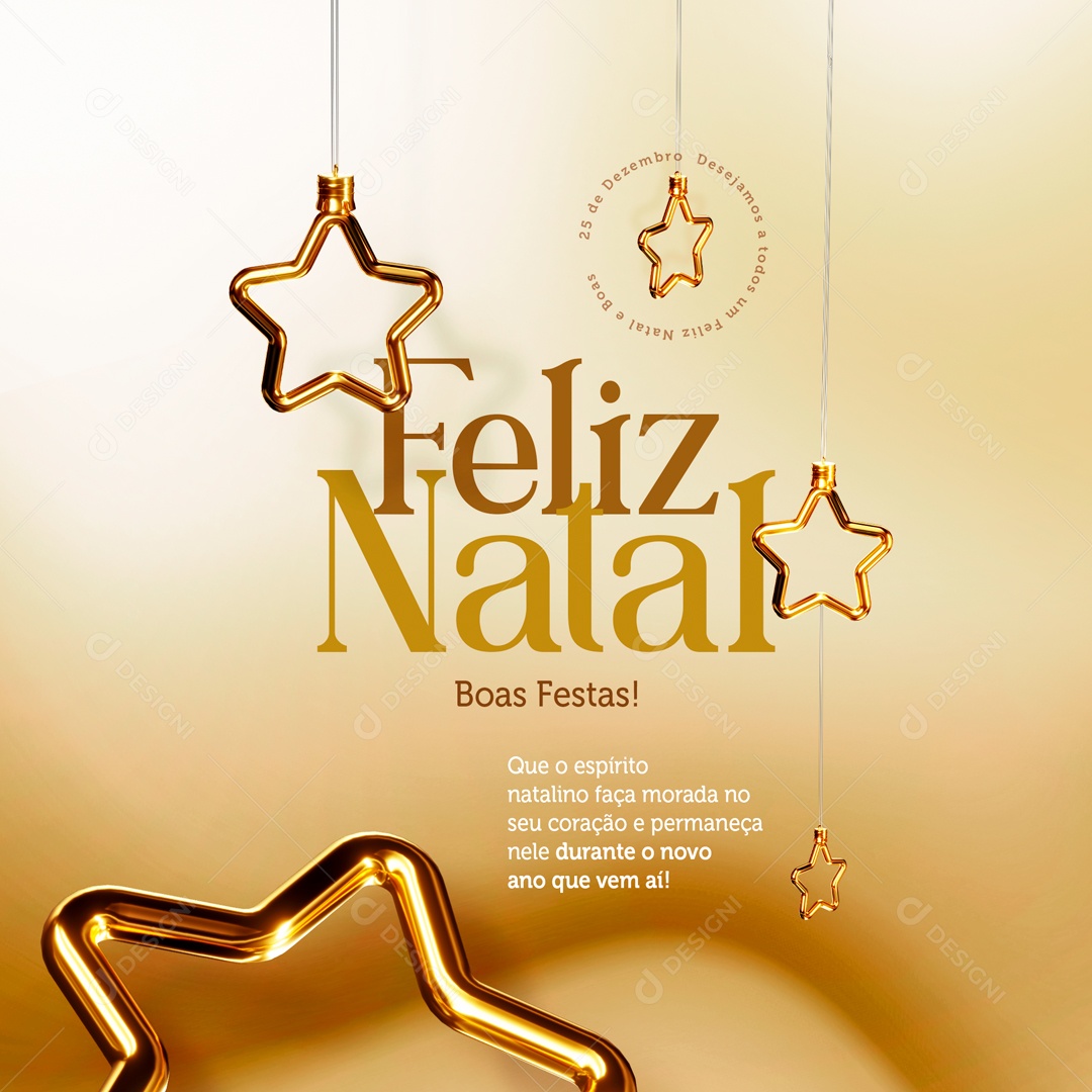 Social Media Feliz Natal Boas Festas Espiríto Natalino Psd Editável Download Designi 7317