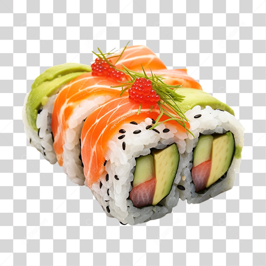 Imagens Alimentos Restaurante Japonês Sushi Sashimi PNG Transparente