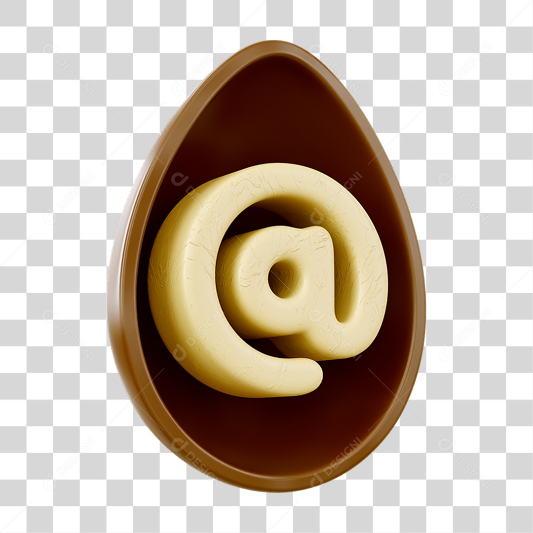 Egg Arroba Transparent PNG Icon