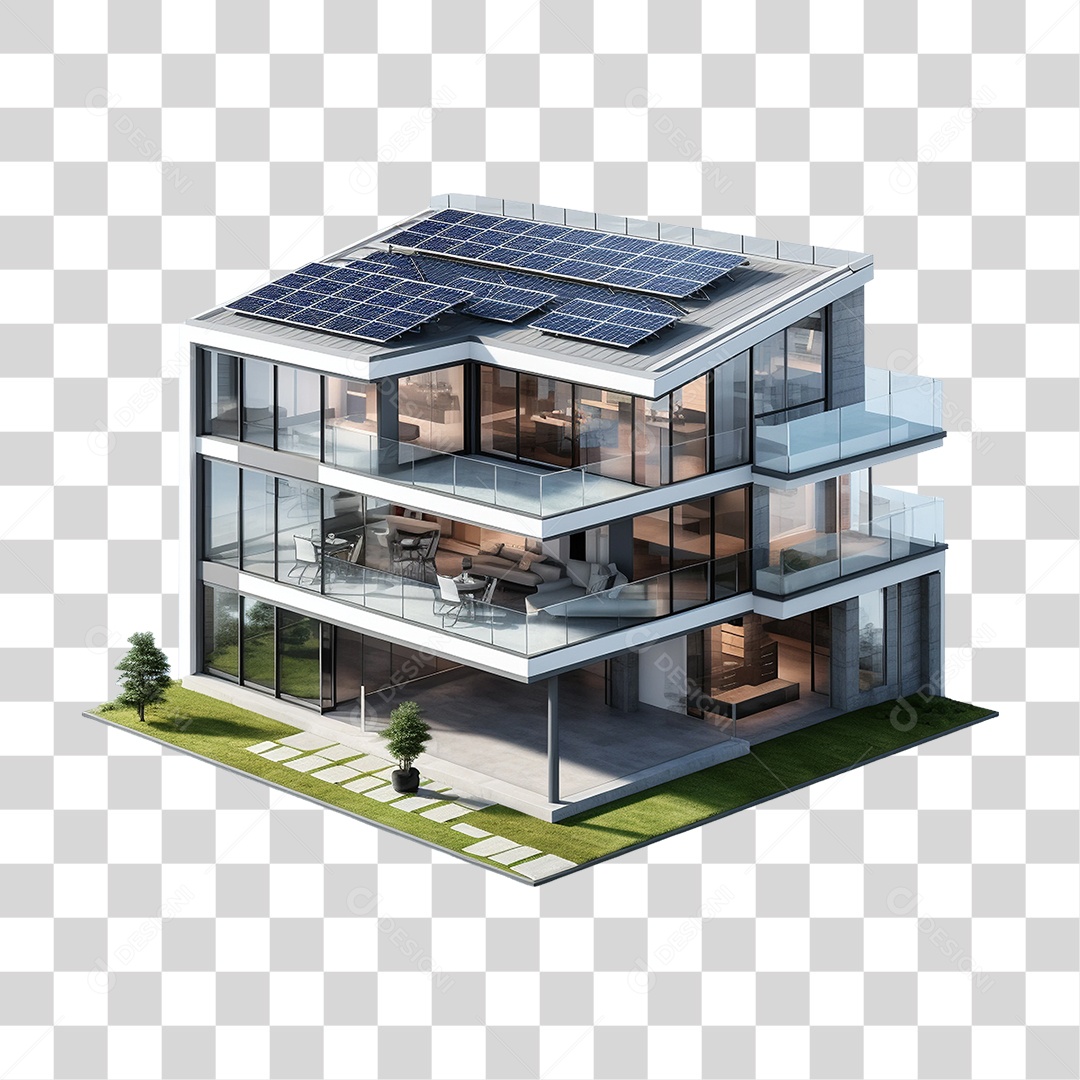 Modern House PNG Transparent