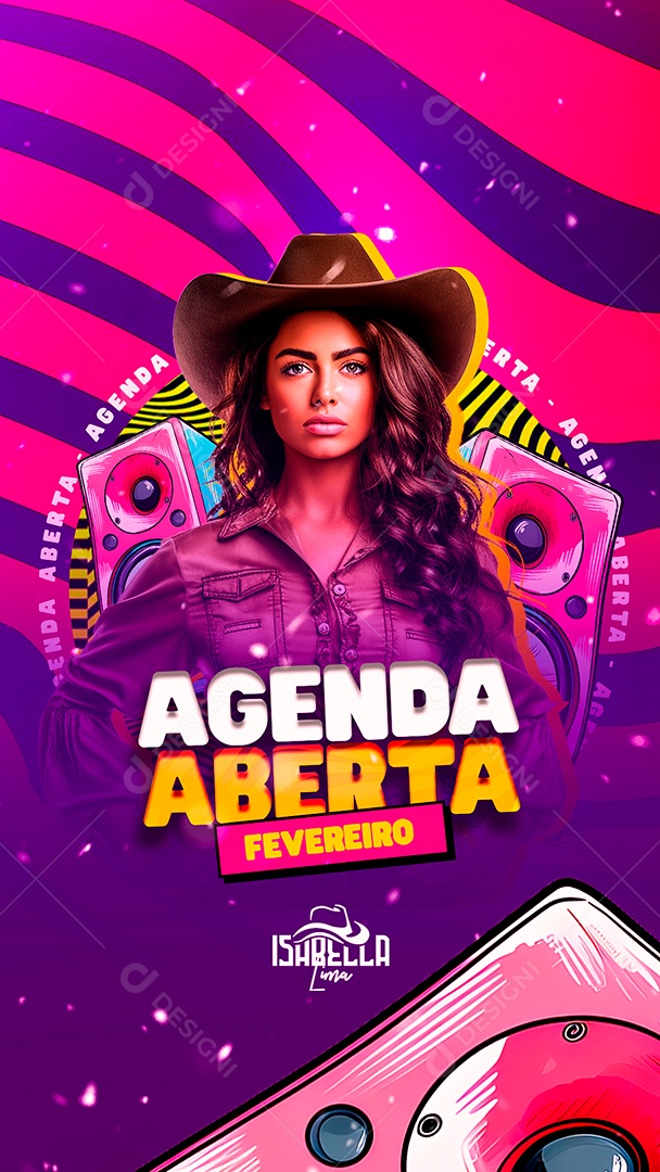 Story Flyer Carnaval Agenda Aberta Fevereiro Isabella Lima Social Media Psd Editável Download 5148