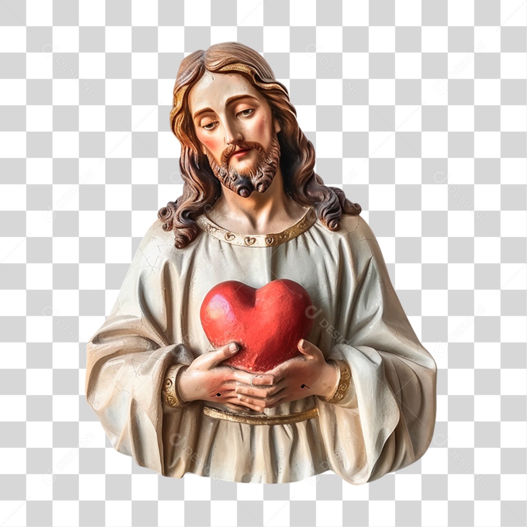 Imagem Desenho Semelhante a Jesus Cristo PNG Transparente