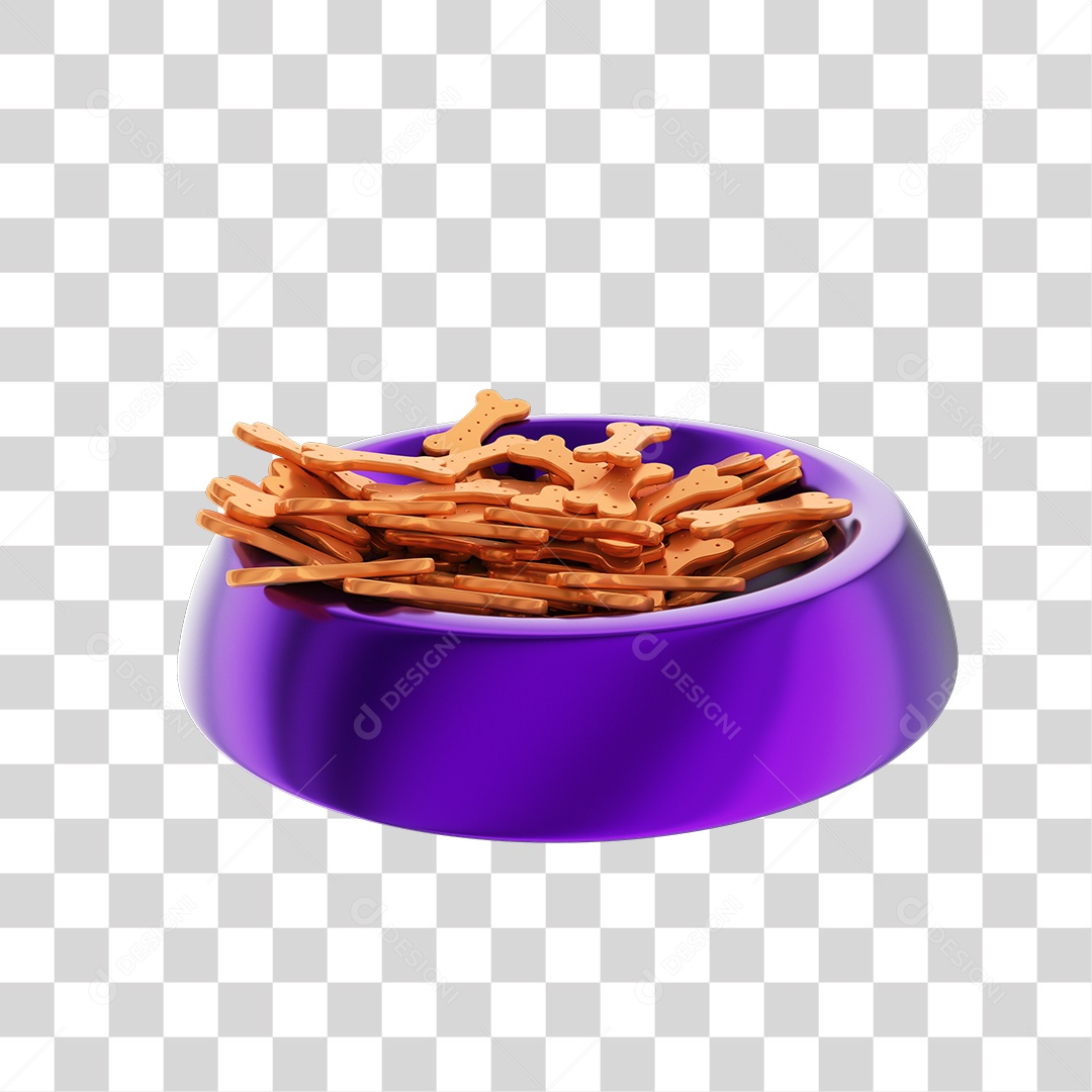 3D Transparent PNG Dog Cookie Jar Element