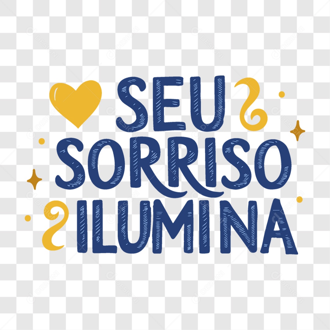 Lettering Dia das Mães PNG