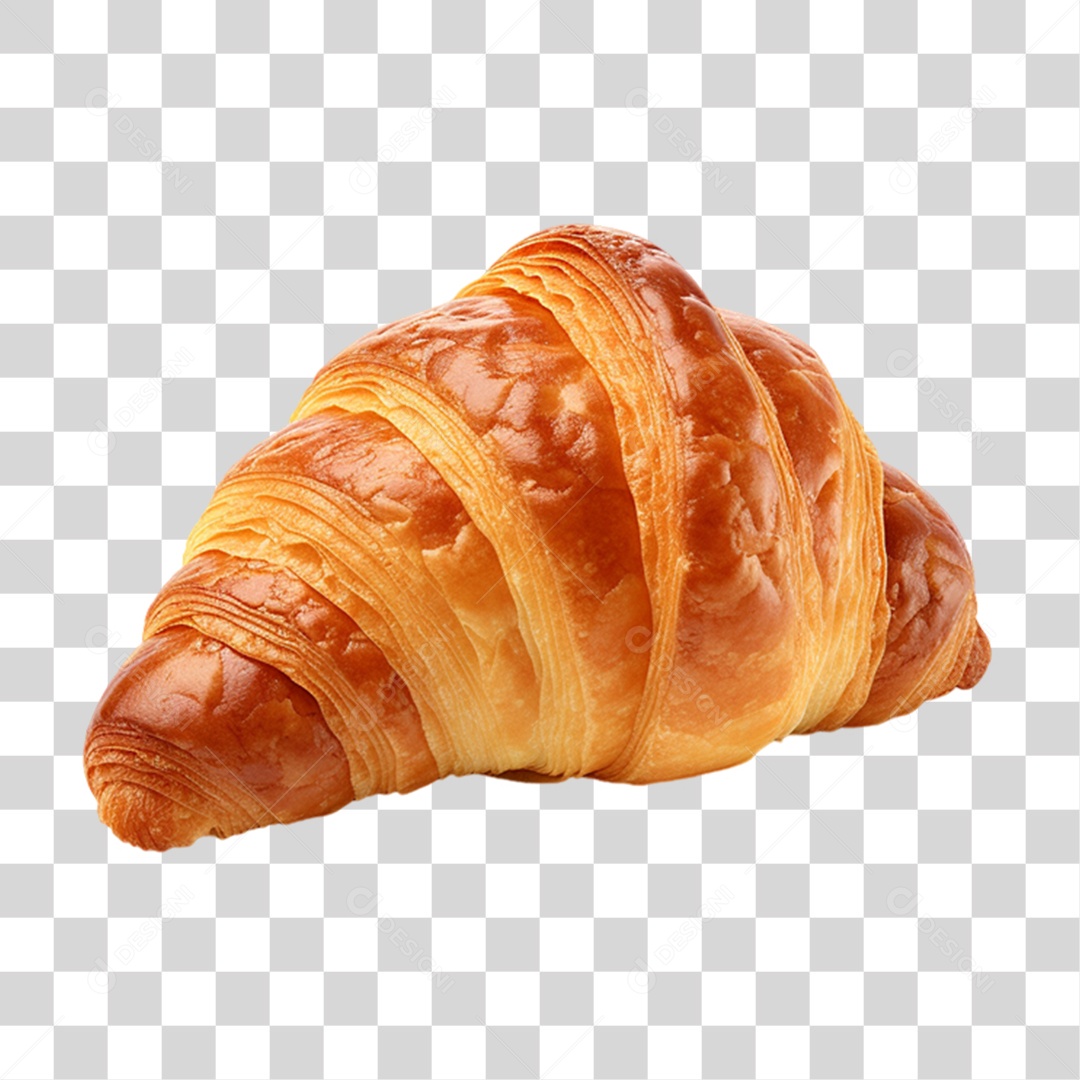 Transparent PNG Roasted Croissant