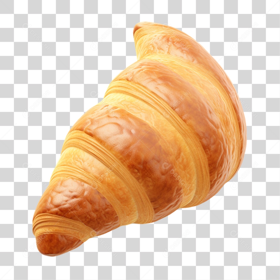 Transparent PNG Roasted Croissant