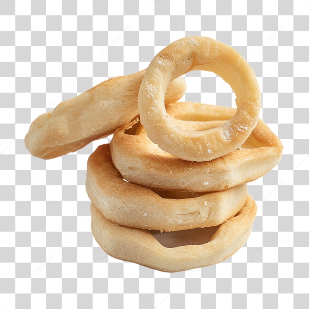 Bolo Frito de Polvilho PNG Transparente