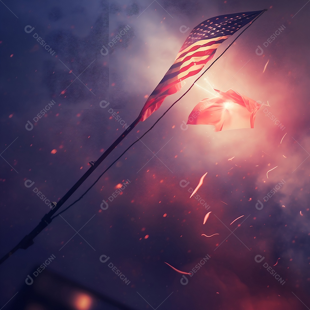 4 july abstract background