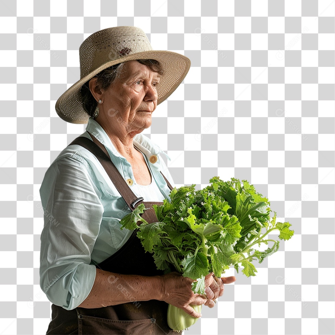 Female Farmer Transparent PNG