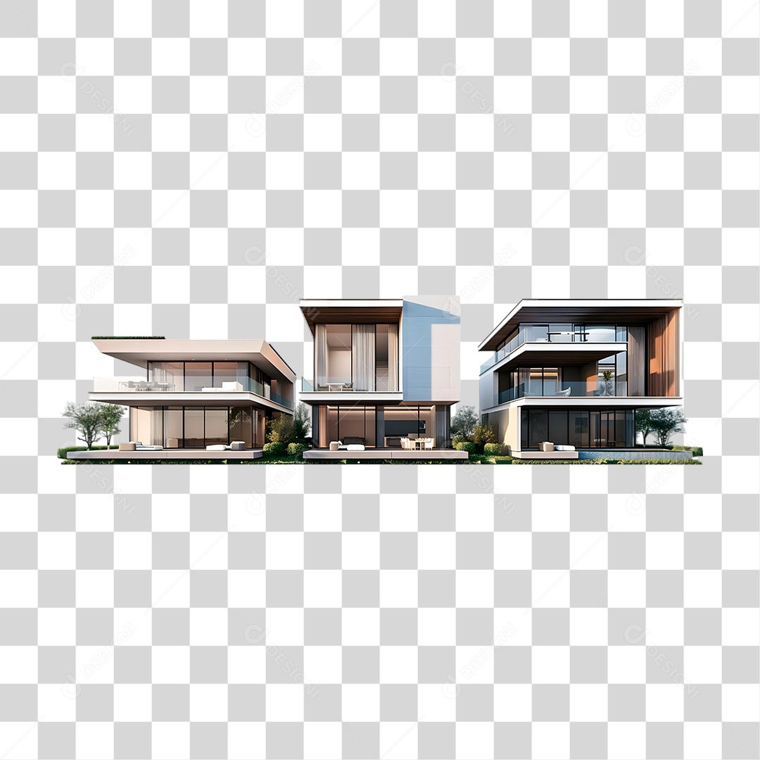 Modern House PNG Transparent