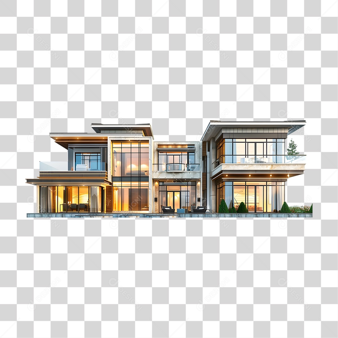 Modern House PNG Transparent