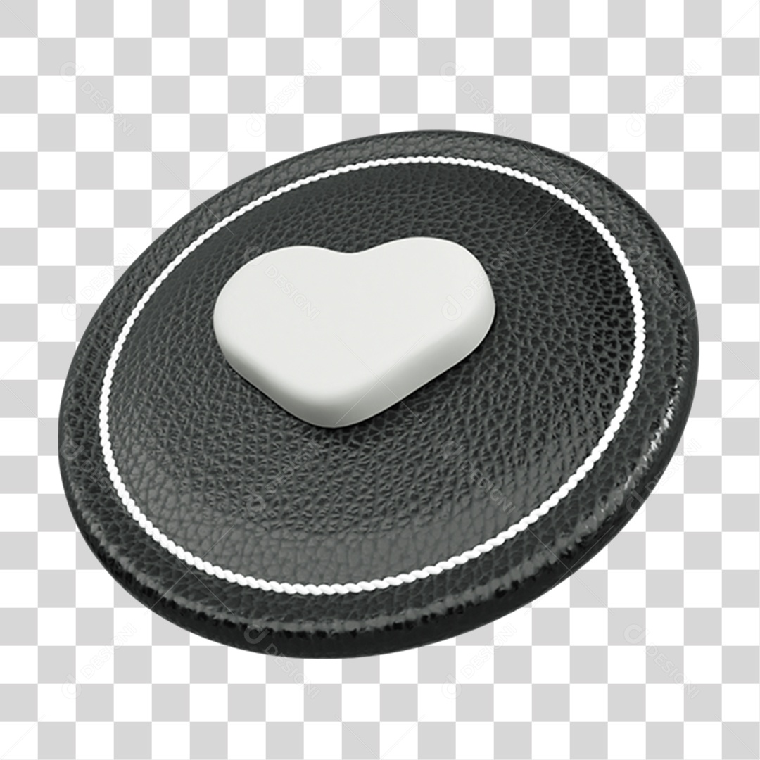 PNG Heart Plate Transparent