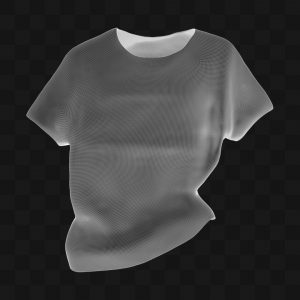 Camiseta - Modelo 3D