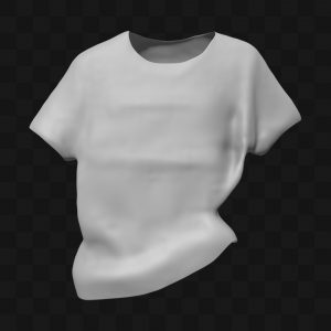 Camiseta - Modelo 3D