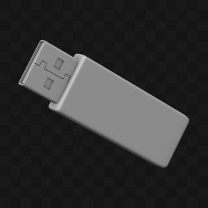 Pendrive USB - Modelo 3D