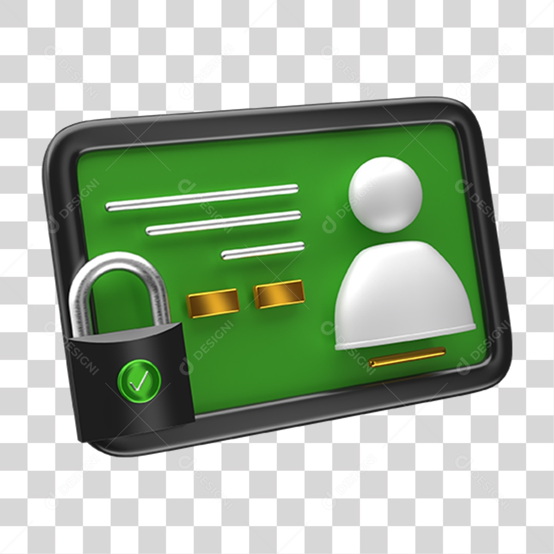 Icons Access Card PNG Chain Transparent