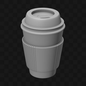 Copo Café - Modelo 3D