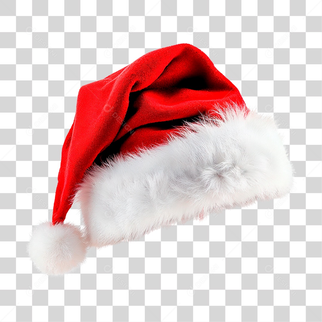 Chapéu do Papai Noel PNG Transparente