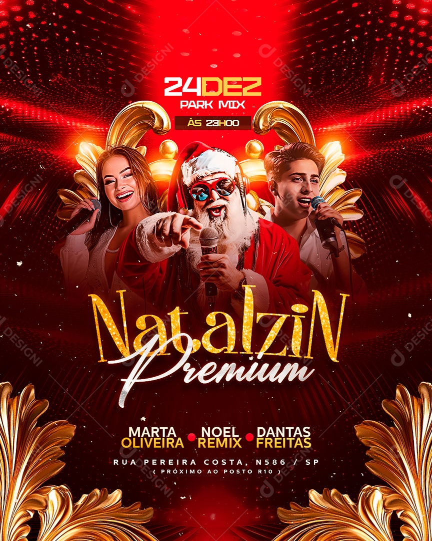 Flyer Natalzin Premium Social Media PSD Editável