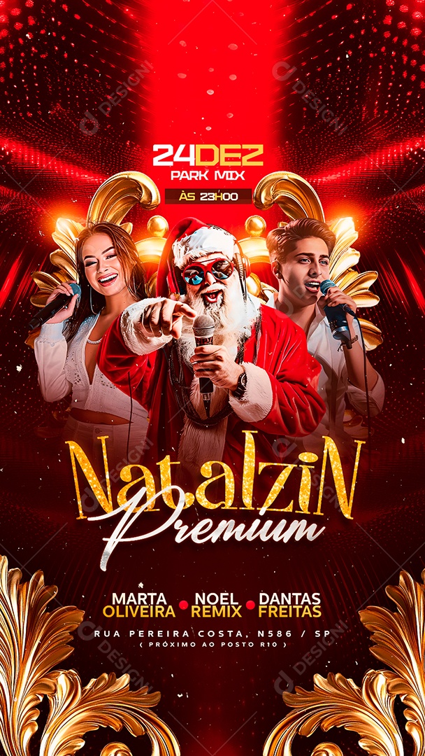 Story Flyer Natalzin Premium Social Media PSD Editável