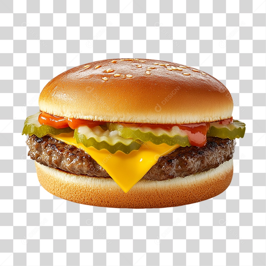 Hamburger PNG Lanche Transparent