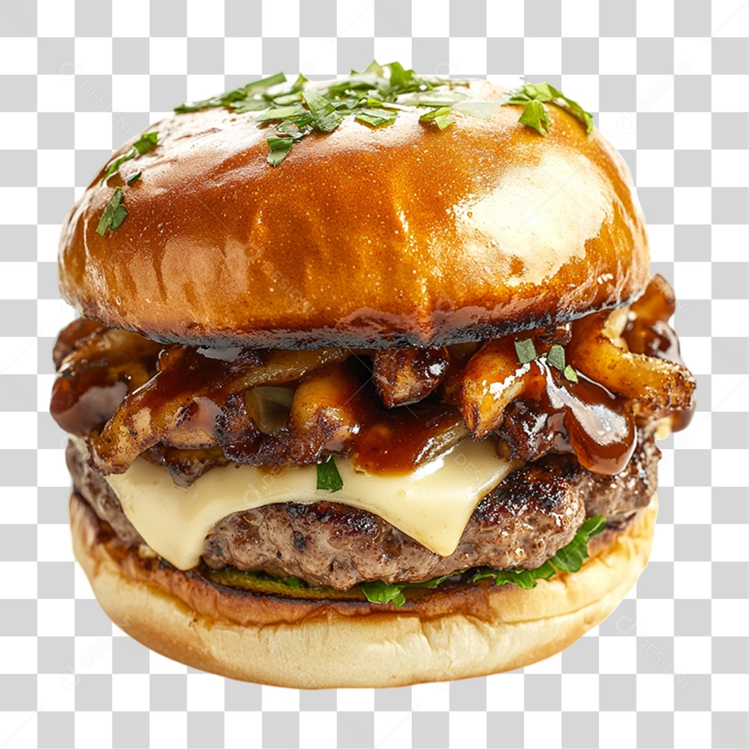 Hambúrguer Lanche PNG Transparente