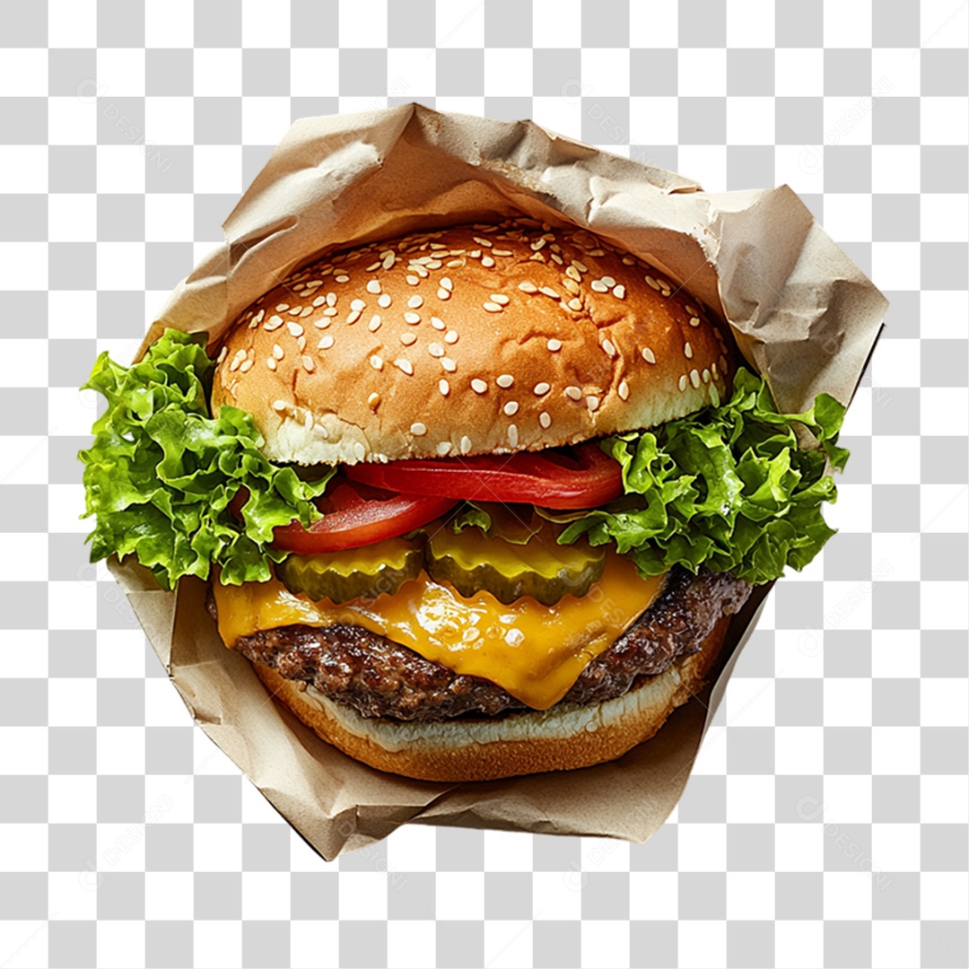 Hamburger PNG Lanche Transparent