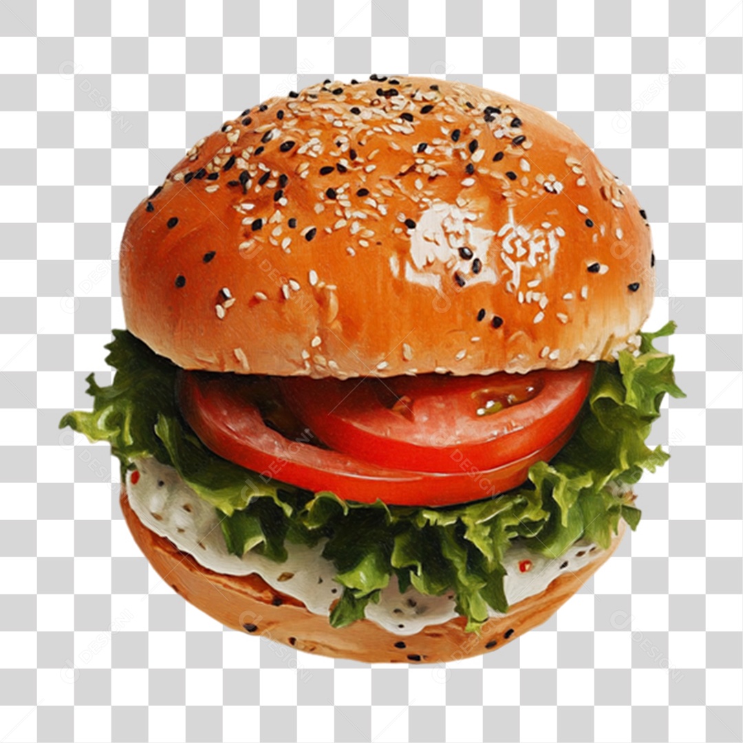 Hamburger PNG Lanche Transparent