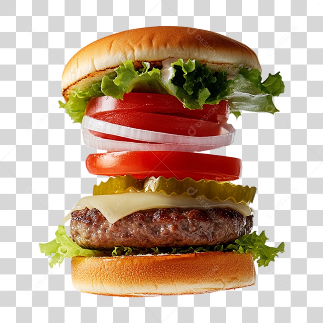 Hamburger PNG Lanche Transparent