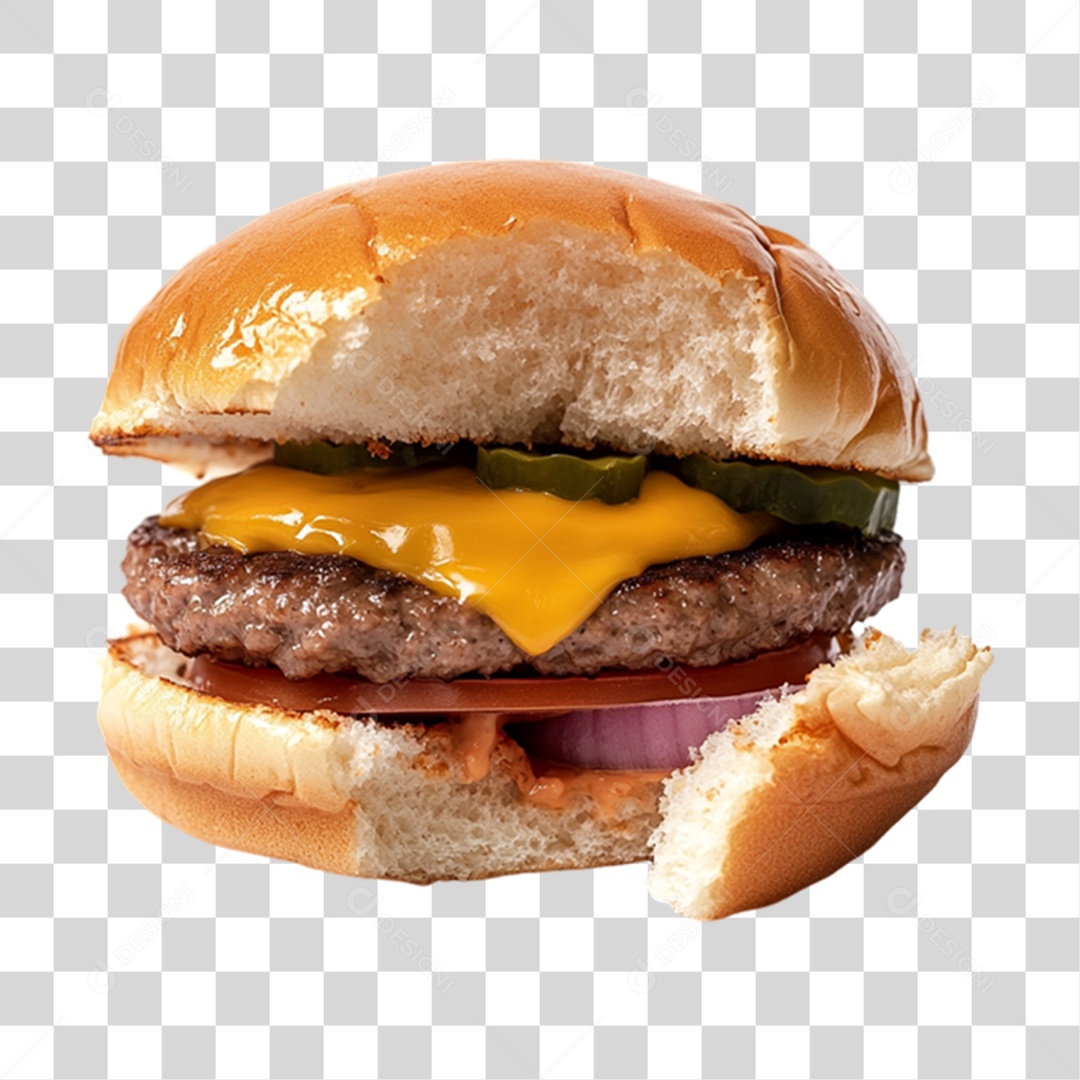 Hamburger PNG Lanche Transparent