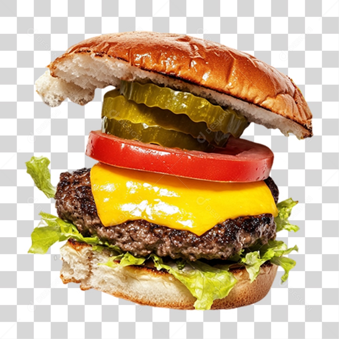 Hamburger PNG Lanche Transparent