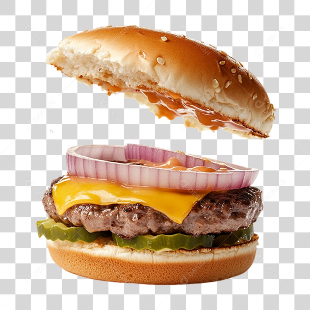 Hamburger PNG Lanche Transparent