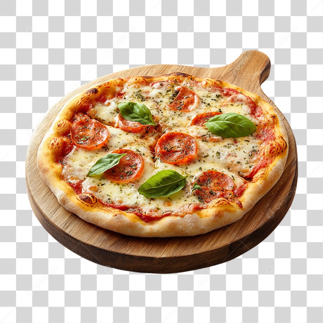 Pizza Vários Sabores PNG Transparente