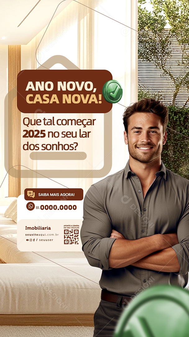 Story Real Estate New Year Home Nova Social Media PSD Editable