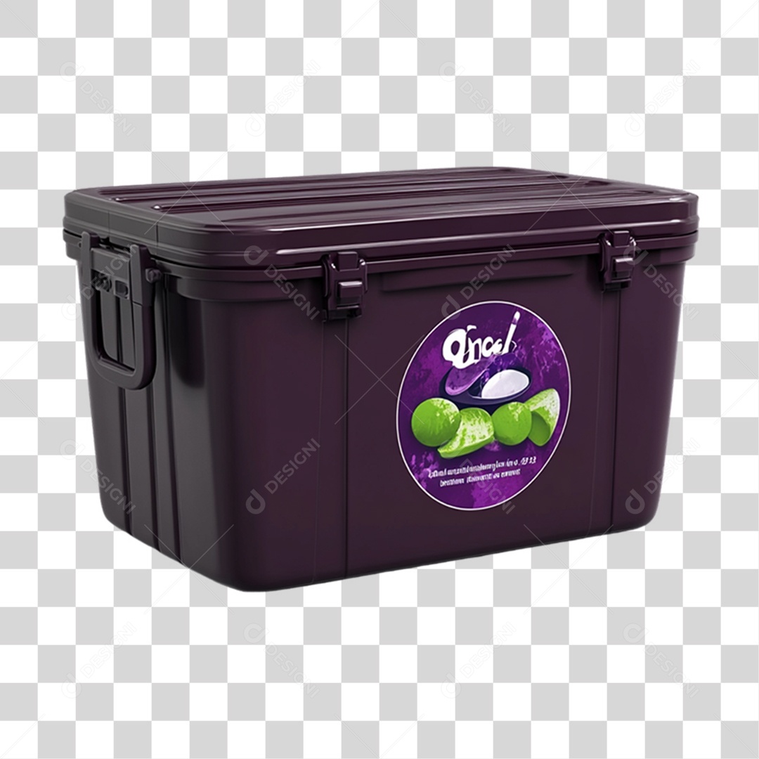 Pote de Açaí PNG Transparente