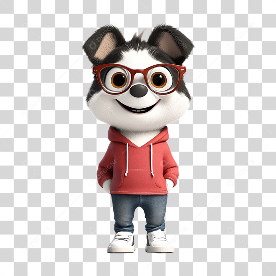 Pet Mascot with PNG Clothes Transparent