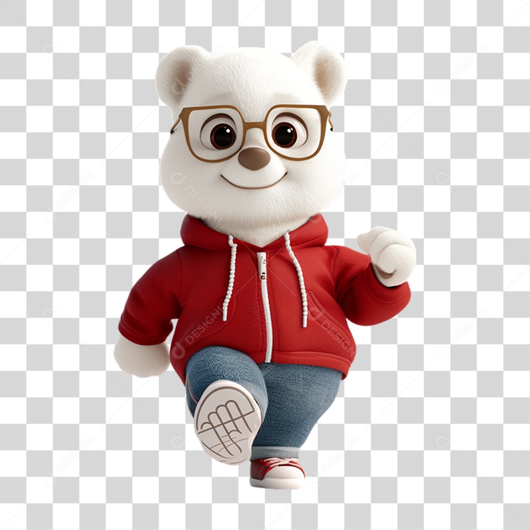 Mascote Pet com Roupa PNG Transparente