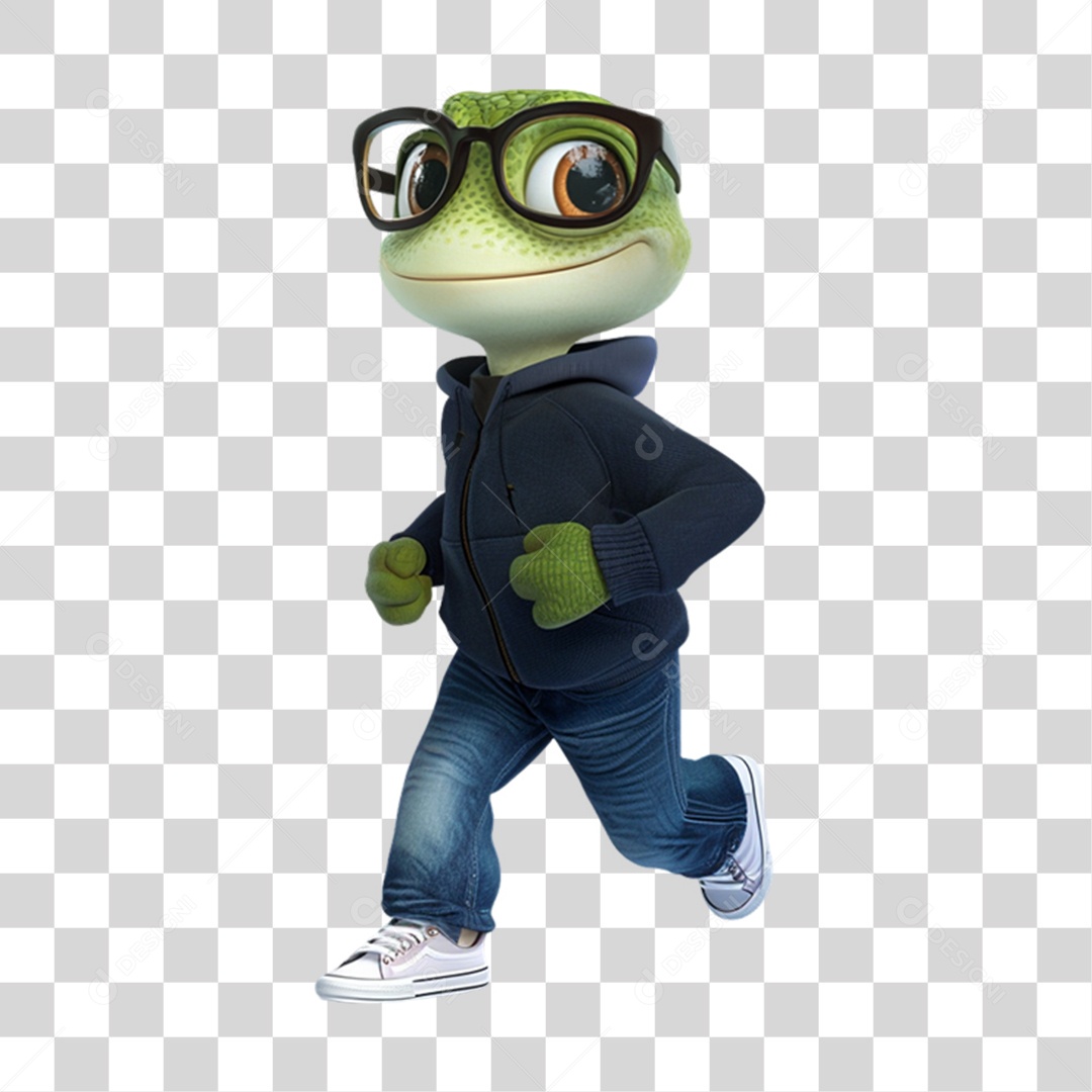 Mascote Pet com Roupa PNG Transparente