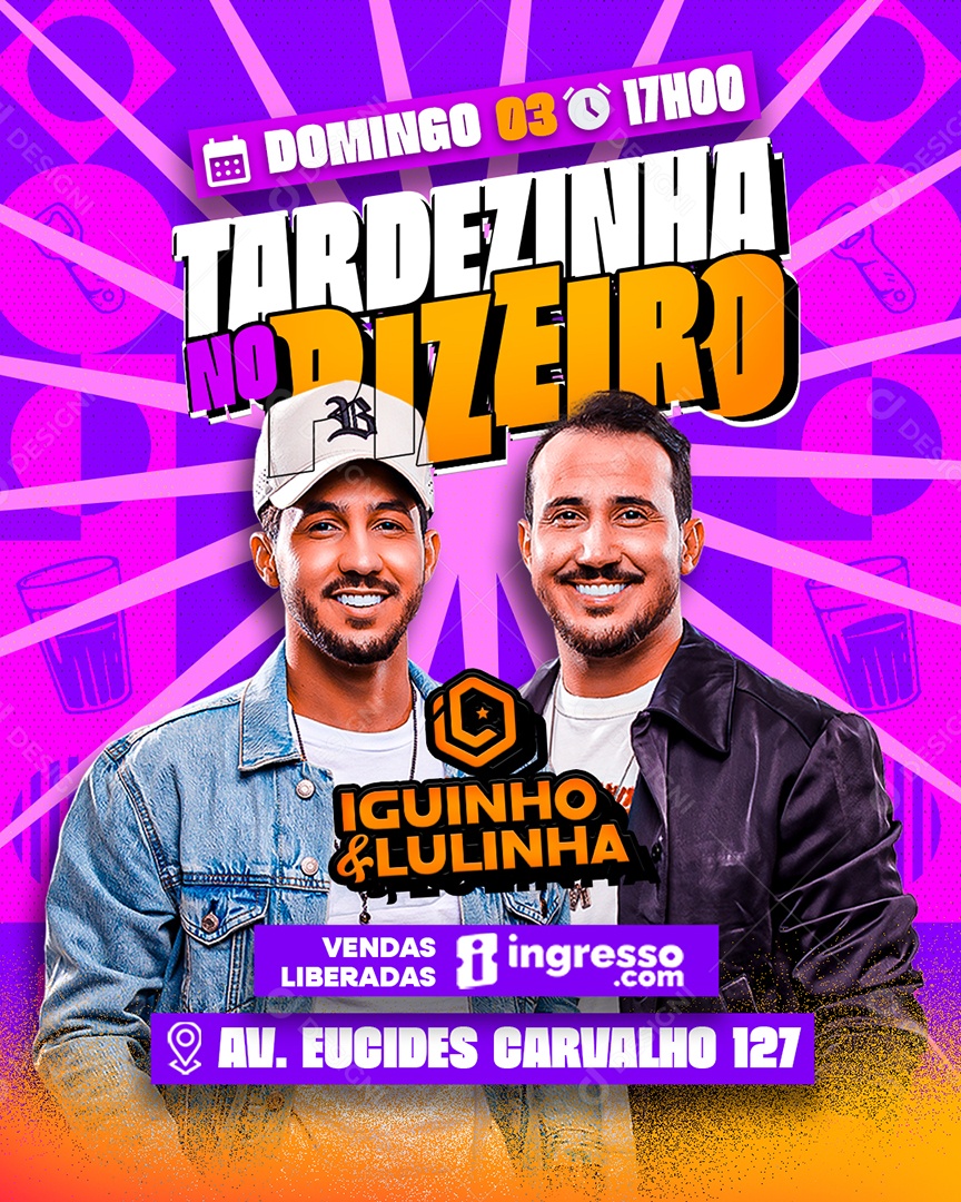 Little Flyer In Pizeiro Social Media PSD Editable