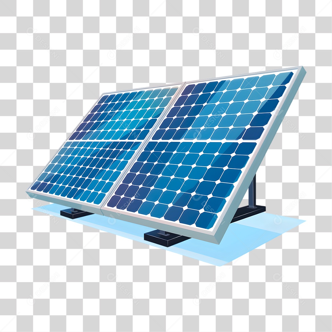 Painel Solar PNG Transparente