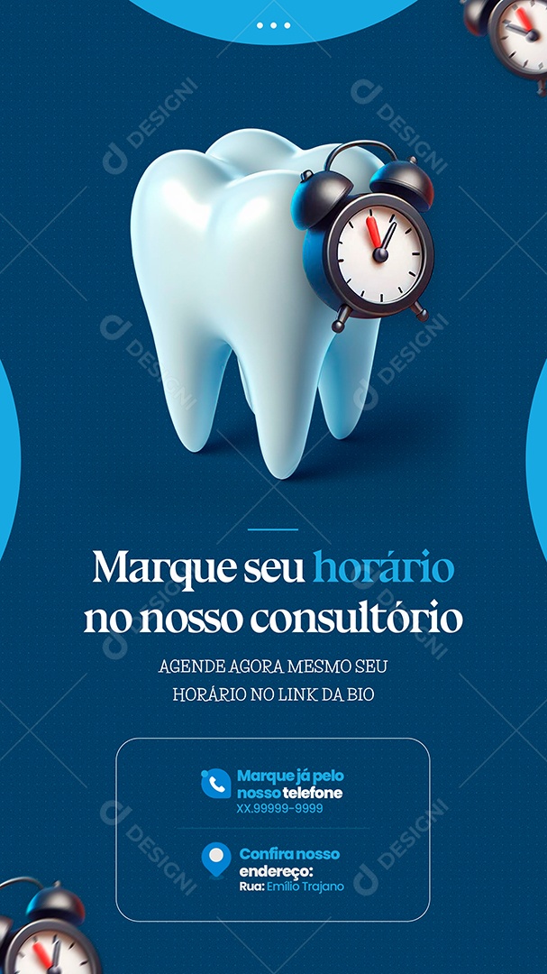 Story Dentist Mark Your Social Media PSD Consultation Editable