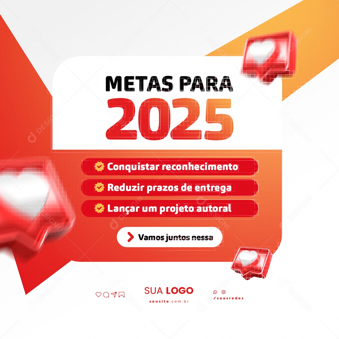 Graphic Designer Metas for 2025 Social Media Media Editable